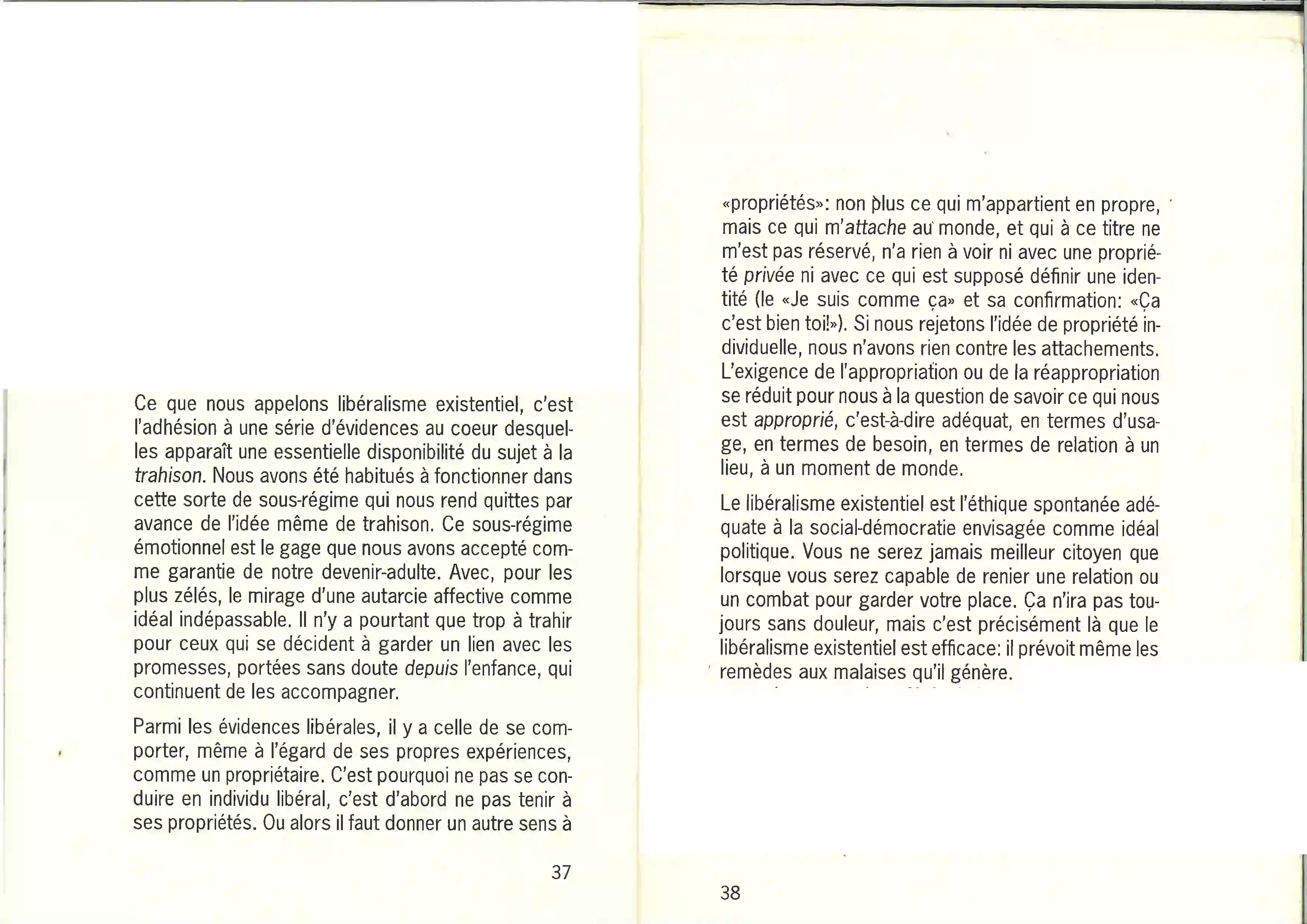 Page de livre