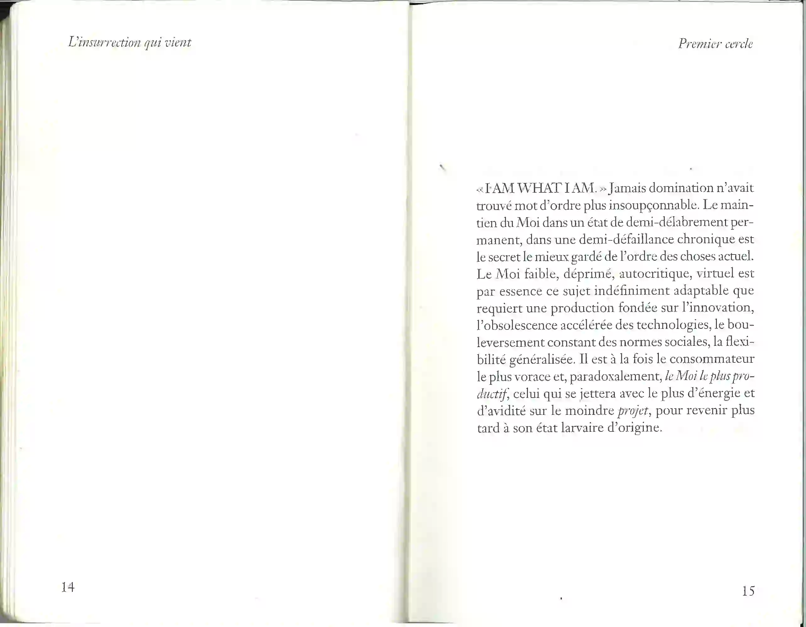 Page de livre