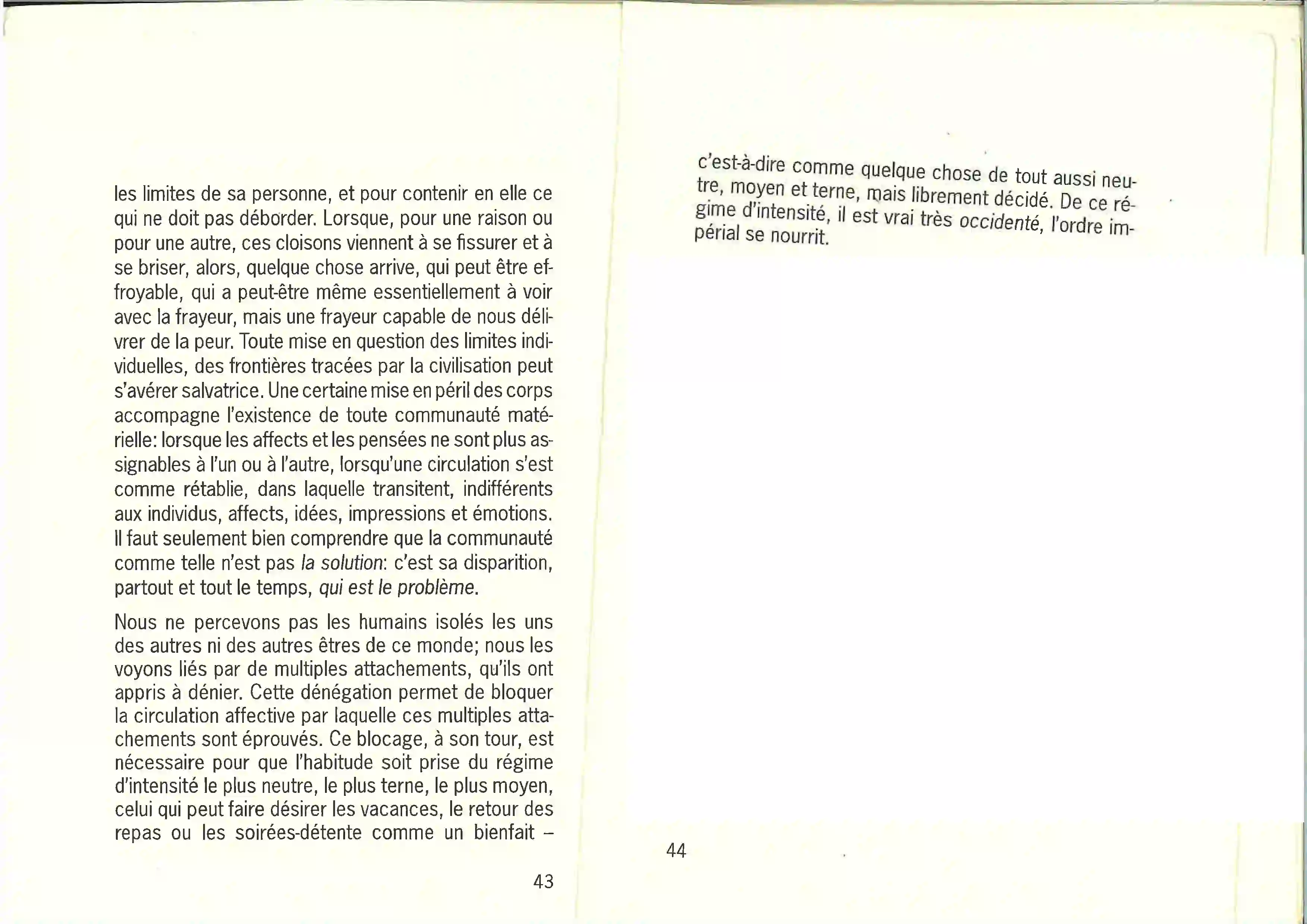 Page de livre