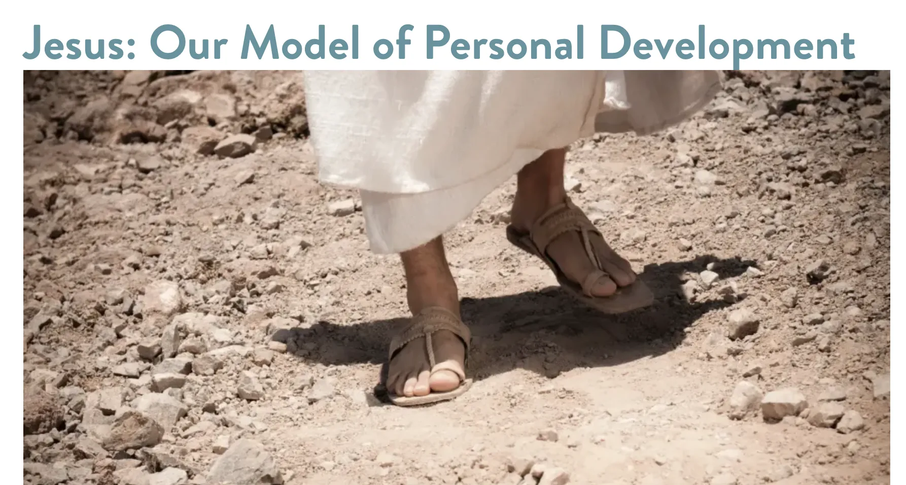Jésus notre modèle de développement personne