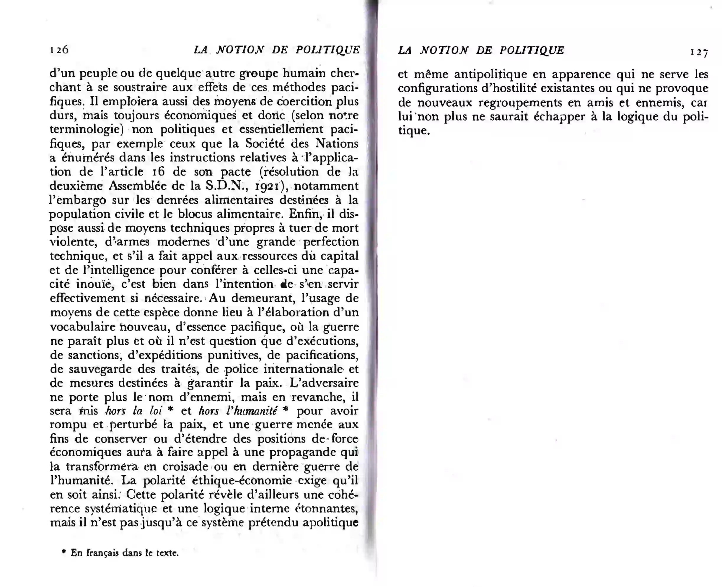 Page de livre