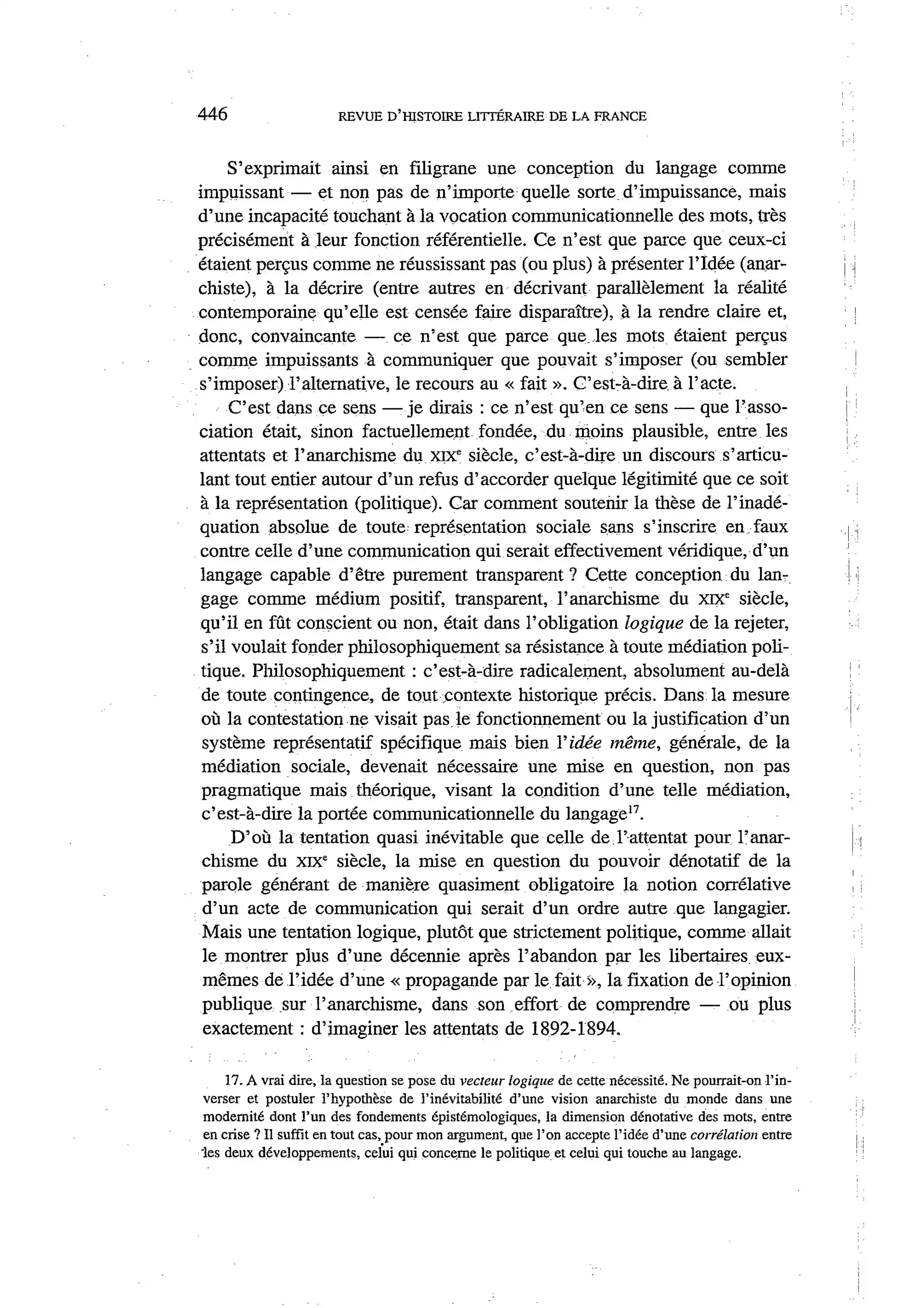 Page de livre