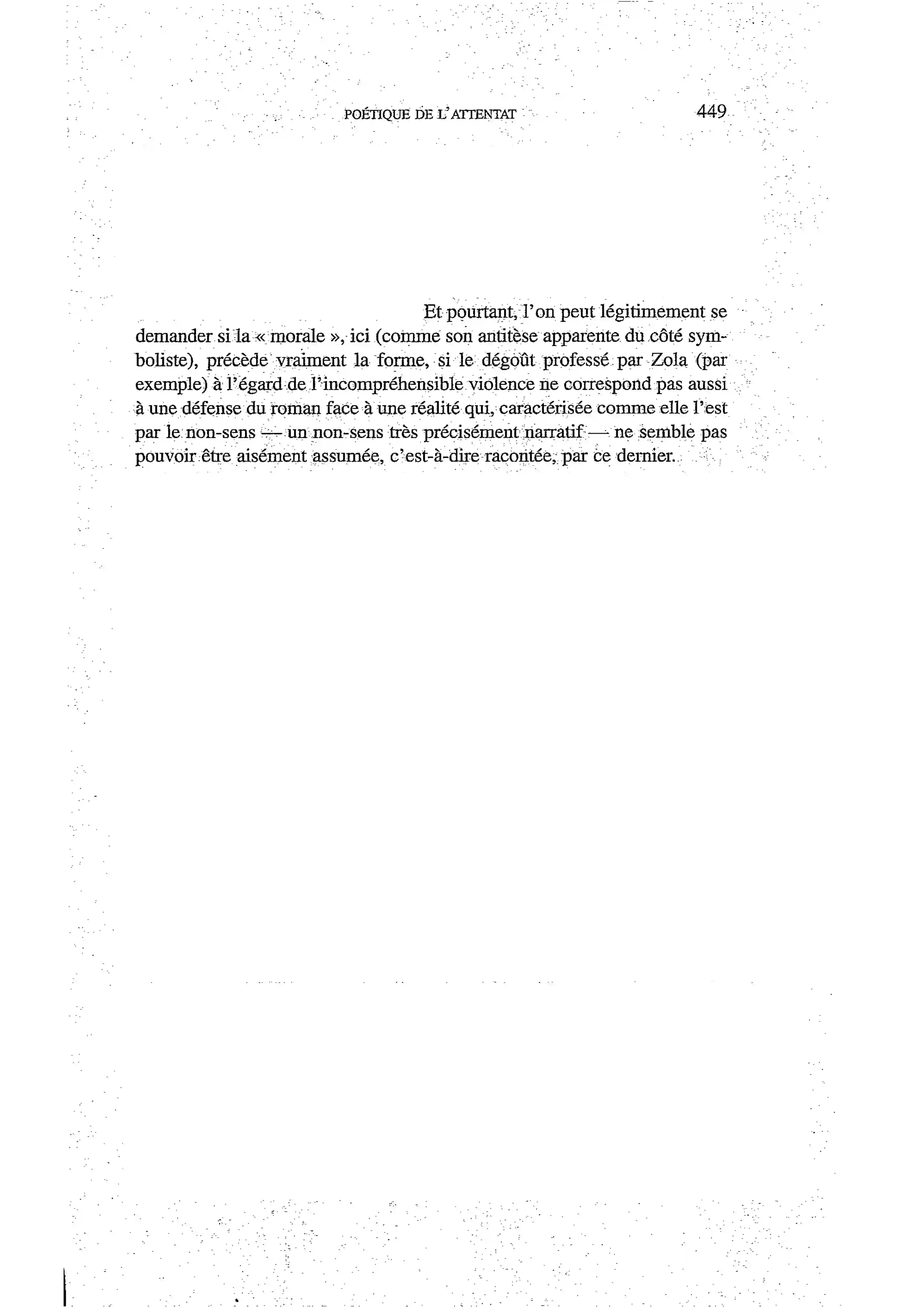 Page de livre